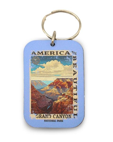 Grand Canyon America's 250th Keychain
