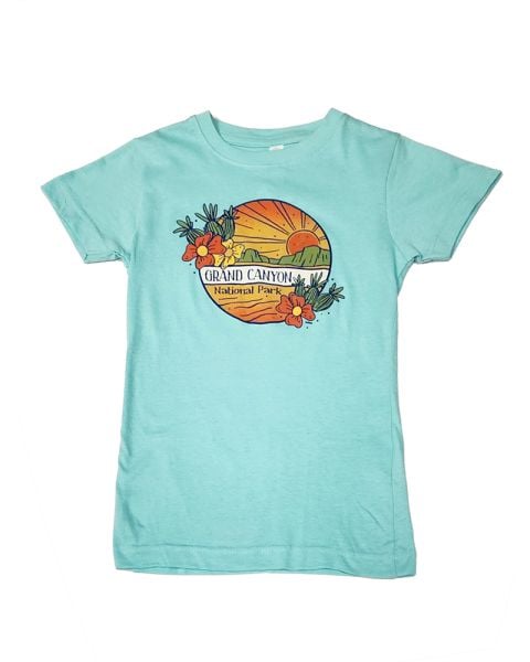 Youth Grand Canyon Desert Flower T-Shirt