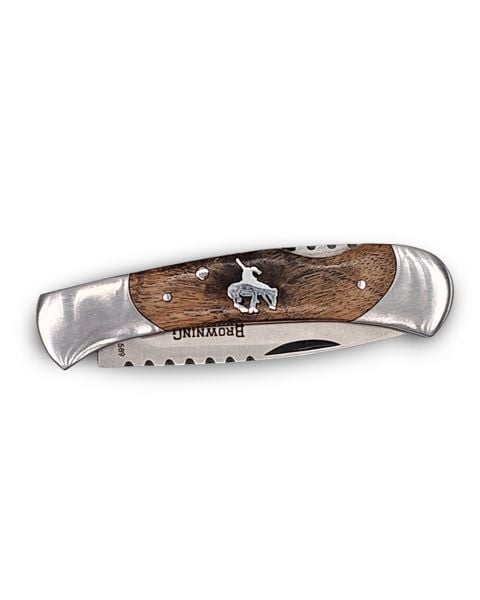 Browning Folding Knife with End of the Trail Emblem