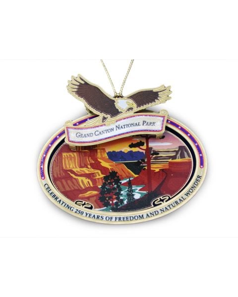 Grand Canyon America's 250th Anniversary Ornament 