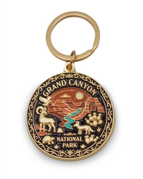 Grand Canyon Filigree Keychain