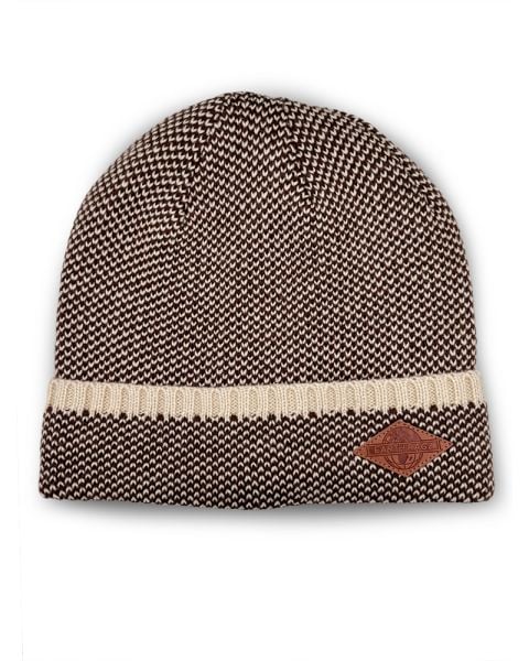 Tundra Fleece Lined Tan Beanie