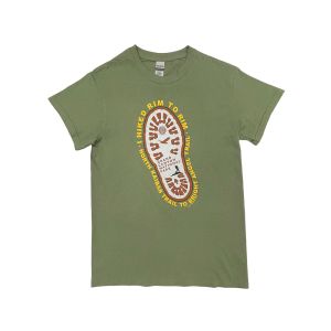 Grand Canyon Boot Print Rim to Rim T-Shirt