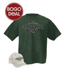 Grand Canyon Avenue Cap & T-Shirt Combo