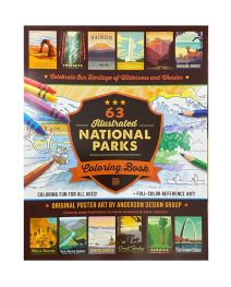 63 Illustrated Series Coloring Book