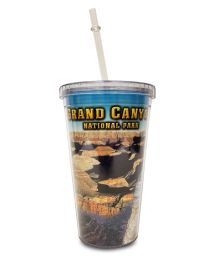 Grand Canyon Scenic Cup with Straw