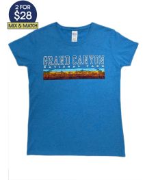 Grand Canyon Sunset Strip Ladies T-Shirt