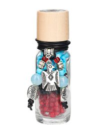 Bead Bottle with Thunderbird Charm