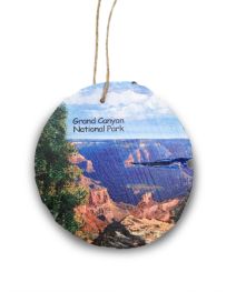 Grand Canyon Scenic Wooden Ornament